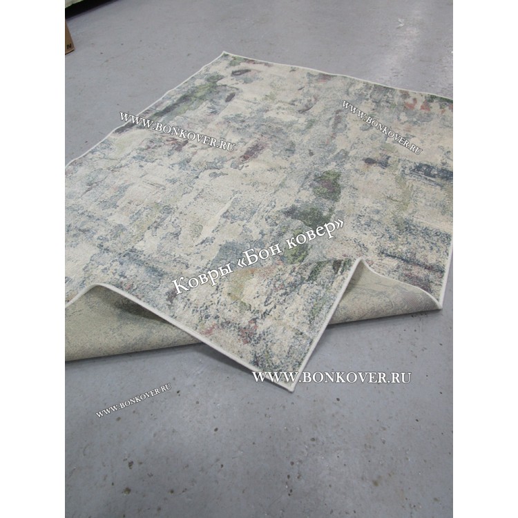 Бельгийский ковер из артшелка дизайн 107 Разноцветный