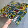 Детский Ковер Город Синий Дизайн 30843